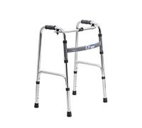 BHANAY Altura Ajustable del Caminante de Aluminio Ligero Plegable del WalkingFrame
