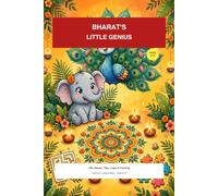 Bharat's Little Genius: Ultimate Brain Booster Activity Book for Kids Ages 6-10: 20+ Fun Mazes, I Spy Festival Games, Logic Puzzles, Word Search and Coloring Pages - Jungle and Diwali Edition