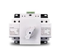 BHBHCPZGR ATS 2P 63A 230V MCB Type Dual Power Automatic Transfer Switch TOQ3-2P/63(2 Input 1 Output)