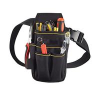 BHFYOB Bolsa de cintura portátil para electricistas, electricistas, decoradores, regalo para manitas, hombres, padre, resistente al desgaste