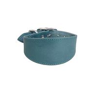 BHFYOB Leathers - Collar acolchado suave para perros Whippets Salukis Sighthounds, collar ajustable para perros de razas grandes