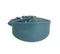 BHFYOB Leathers - Collar acolchado suave para perros Whippets Salukis Sighthounds, collar ajustable para perros de razas grandes