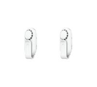 BHFZIAP Juego de 2 ventiladores circulantes de refrigeración para máscara facial, protege el maquillaje, descarga calor y niebla