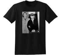 BHGF ED GEIN T Serial Killer Photo Poster tee T-Shirt Short-Sleeved Shirt Top Sweatshirt Black M