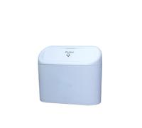 BHGMGEBLV Basurero para Coche 1 Cubo Basura Coche Caja Almacenamiento Colgante Puerta Trasera Asiento Bolsa Multifuncional Plegable para Suministros Cubo de Basura para Coches(White)
