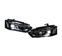 BHGMGEBLV Conjunto de faro delantero Para A4 B8.5 A4L 2013-2016 S4 Luces De Coche Faro LED Lámpara Cabeza Drl Lente Proyector Accesorios Automotrices Faros Delanteros Izquierdo(LHD,Xenon)