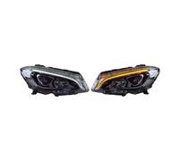 BHGMGEBLV Conjunto de faro delantero Para Benz Para CLA W117 2014-2019 Faros Estilo Para Coche Conjunto LED Para Kit Lentes Proyector Faros Delanteros Izquierdo(For US version,For xenon)