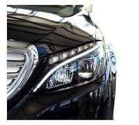 BHGMGEBLV Conjunto de faro delantero Para Benz W205 C200 C260 Faro 2015-2018 Faros Delanteros De Montaje Completo LED A2059067403 Faros Delanteros Izquierdo(With Module LH)