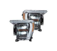 BHGMGEBLV Conjunto De Faros Delanteros Lado Del Conductor Para Ford Para F150 14.a Generación 2021 2022 2023 2024 Faros Delanteros Con Proyector De Matriz LED