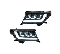 BHGMGEBLV Conjunto De Faros Delanteros Lado Del Conductor Para Toyota Para Land Para Cruiser Lc200 2008 2009-2015 Conjunto De Faros Delanteros Coche Con Lente Proyector LED