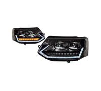BHGMGEBLV Conjunto De Faros Delanteros Lado Del Conductor Para VW Para Caravelle T5 2011 2012 2013 2014 2015 Faro Delantero LED De Proyector Luz Diurna