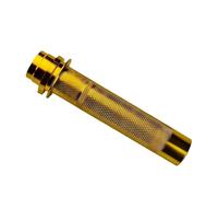 BHGMGEBLV Envolvente De Manillar Moto Para Surron Sur Ron Lightbee Light Bee XS L1E Segway X260 X160 Mango De Tubo Acelerador Motocicleta Agarre Giratorio Aluminio(Gold)