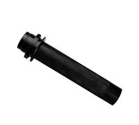 BHGMGEBLV Envolvente De Manillar Moto Para Surron Sur Ron Lightbee Light Bee XS L1E Segway X260 X160 Mango De Tubo Acelerador Motocicleta Agarre Giratorio Aluminio(Black)