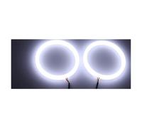 BHGMGEBLV Faros Angel Eyes para coche Para Subaru Para Legacy B4 Para Liberty IV 2004-2006 Luz Blanca Leche Coche SMD Anillo LED Tipo Ojos Ángel Kit Señal Giro Kit halo para faross(Only white color)