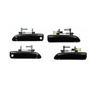 BHGMGEBLV Manilla Exterior De Metal Para Civic 2001 2002 2003 2004 2005 4 Unids/lote Manijas De Puerta Exterior Delantera Y Trasera Conjunto Negro