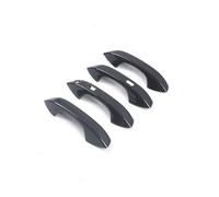 BHGMGEBLV Manilla Exterior De Metal Para VW Para Golf 8 VIII MK8 2021 2022 LHD ABS Textura De Fibra Carbono Manija Puerta Exterior Coche Tirador Cubierta Embellecedora