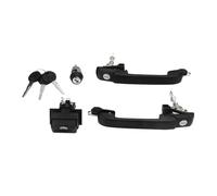BHGMGEBLV Manilla Exterior De Metal Para Vw Para Golf Mk3 1H0837207B 1H0905855A 1H6827571A 1H0898081 Sistema De Bloqueo Puerta Coche Kit Manija