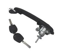 BHGMGEBLV Manilla Exterior De Metal Para Vw SHARAN 1995-2010 DH006 6K0837205 6K0837206 33MM Longitud PIN Manija Puerta Delantera Izquierda Derecha Con Barril Cerradura