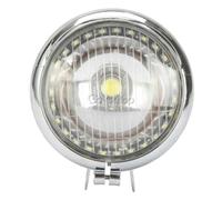 BHGMGEBLV Motocicleta Faros Delanteros Para Virago XV 250 500 535 700 750 920 1100 Faros Antiniebla LED Angel Eye Cromados Para Motocicleta