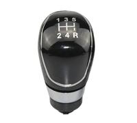 BHGMGEBLV Para Ford Para Focus 2 Para MK2 FL Para C-MAX 2006-2011 Para MK4 Para MK7 Para Galaxy 5/6 Velocidad Perilla Palanca Cambios Coche Palanca Cabeza Palanca Velocidad Del Coche(5 Speed black)