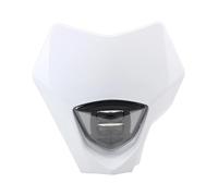 BHGMGEBLV Para Gas EC 250 300 250F 350F EX300 450F MC 450 Faro LED Para Motocicleta Accesorios De Motocross Faro Redondo Moto(WHITE)