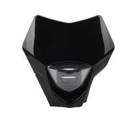 BHGMGEBLV Para Gas EC 250 300 250F 350F EX300 450F MC 450 Faro LED Para Motocicleta Accesorios De Motocross Faro Redondo Moto(Black)