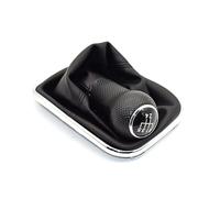 BHGMGEBLV Para VW Mk4 Para Golf Para GTI R32 1999-2005 5 6 Velocidades Perilla De Palanca Cambios Coche Gaitor Boot Cambio Marchas Pomo(5 Speed B)