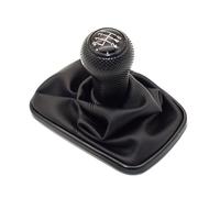 BHGMGEBLV Para VW Mk4 Para Jetta Para Bora 1999-2004 5 6 Velocidades Perilla De Palanca Cambios Coche Gaitor Boot Cambio Marchas Pomo(6 Speed D)