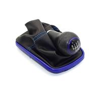 BHGMGEBLV Para VW Mk4 Para Jetta Para Bora 1999-2004 5 6 Velocidades Perilla De Palanca Cambios Coche Gaitor Boot Cambio Marchas Pomo(5 Speed D)