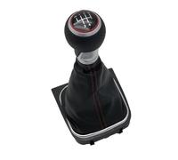 BHGMGEBLV Para VW Para Golf 6 MK5 MK6 Para Jetta 2005-2014 Perilla De Caja Cambios 5 Velocidades Cambio Marchas Pomo(5 Speed Model A)