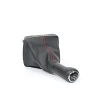 BHGMGEBLV Para VW Para Polo 9N 9N2 2002-2009 CO MANUAL COMA Palanza Gaiter Reemplazo De La Cubierta De La Cubierta De La Bota De Cuero 5 Velocidad De Cambio Palanca Velocidad Del Coche(B 5speed)