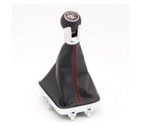 BHGMGEBLV Para VW Para Tiguan 2007-2011 Car-styling Perilla De Caja Cambios 6 Velocidades Cambio Marchas Pomo(Gear knob boot)