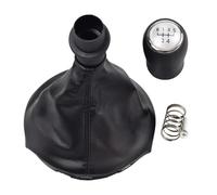 BHGMGEBLV Para VW Transporter Multivan Caravelle T5 2003-2010 5 6 Velocidades Perilla De Caja Cambios Palanca Balonmano Cambio Marchas Pomo(5 Speed-Silver)