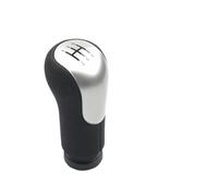 BHGMGEBLV Pomos palanca coche Para Ford Para Fiesta Fusion Para Transit Para Connect 2002-2007 Coche Estilizar Perilla Cambio Marchas Palanca Cambios Perilla Cambio Marchas(5 Speed Silver Cover)