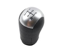 BHGMGEBLV Pomos palanca coche Para Ford Para Focus C-Max MK2 2005-2012, Pomo De Cambio Marchas Manual 5 Velocidades Y 6, Manija Palanca Cambios Perilla Cambio Marchas(Silver black)