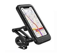 BHGMGEBLV Porta Teléfono Bicicleta Soporte Ajustable Teléfono Bicicleta Resistente Al Agua para Motocicleta Eléctrica GPS Funda con Imán 360° Celular Bolsa Montaje Soporte Móvil Moto