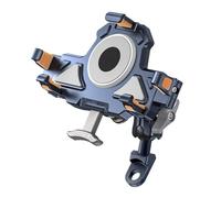 BHGMGEBLV Porta Teléfono Bicicleta Soporte para Teléfono De Bicicleta para Motocicleta con Amortiguadores para Manillar Accesorios para Teléfonos Soporte Móvil Moto(Lit-M-Z)