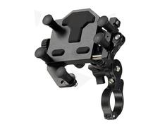 BHGMGEBLV Porta Teléfono Bicicleta Soporte para Teléfono Motocicleta Aleación Aluminio 2025 Alta Gama Resistente A Golpes Y Antivibraciones para Bicicleta Eléctrica Soporte Móvil Moto(Square2)