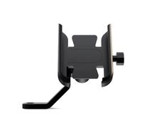 BHGMGEBLV Porta Teléfono Bicicleta Soporte para Teléfono Móvil Aleación Aluminio para Motocicleta M1 para Navegación Vehículos Eléctricos Especial para Motocicletas Soporte Móvil Moto(Type B Black)