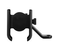 BHGMGEBLV Porta Teléfono Bicicleta Soporte para Teléfono Móvil De Aleación Aluminio para Motocicleta Bicicleta GPS Clip Montaje para Manillar Multiespecificaciones Soporte Móvil Moto(Rearview Mirror)
