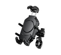 BHGMGEBLV Porta Teléfono Bicicleta Soporte Universal para Manillar De Bicicleta para Teléfono 27/25 Soporte Móvil Moto(AM02)