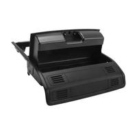 BHGMGEBLV Portagafas Parasol Coche para VW CC para Golf para E-Golf 5GG868837 Piezas De Automóvil Almacenamiento Techo Negro Conjunto Caja Gafas Sol