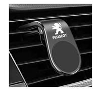 BHGRFCL Soporte Movil Coche Iman, para Peugeot Partner III Van 2019-2023 2024 Mobile Phone Navigation Magnetic Bracket, L Type 360° Rotatable Car Phone Mount
