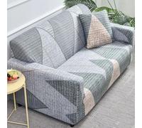 BHGRTSQ Funda elástica para sofá, Funda con Estampado Floral para sofás de 1, 2, 3 o 4 plazas, Protector de Muebles Suave y elástico con Ajuste Antideslizante.(Size:4 Seater(240-3000CM),Color:Z)
