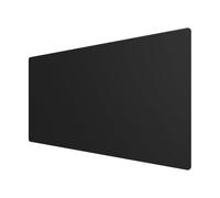 BHHB Alfombrilla de ratón XXL 800 x 450 mm, Tapete Escritorio con Bordes Cosidos, Extendida Mousepad, Oficina Almohadilla Escritorio Mejora La Precisión Y La Velocidad, Base Antideslizante-Negro