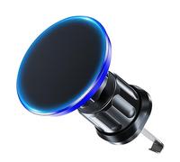 BHHB Soporte magnético para teléfono móvil para Coche, Giratorio 360°, Soporte magnético para la ventilación del Coche, para iPhone 15/14/13/12 Series Smartphone, Azul