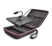 BHHB Unidades externas de CD y DVD con Bolsa de Almacenamiento, Unidad Externa de CD y DVD +/-RW USB 3.0, grabadora de CD, Unidad Externa, Lector de DVD, Unidad ROM Compatible con Laptop,