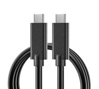 BHHB USB4 Cable USB C a USB C Transferencia de Datosde 40 Gbps/Vídeo 8K@60Hz/ 240W Tipo-C Cable Carga Rapida, USB 4 Cable compatible con Thunderbolt 4/3, iPhone, MacBook Pro/Air, iPad, Galaxy (2m)