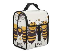 BHHJKK Bluefin Tuna Thunnus - Bolsa de almuerzo reutilizable con aislamiento para hombres y mujeres, bonita bolsa refrigerada a prueba de fugas, gran espacio, para viajes de trabajo y picnics