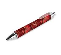 BHHJKK Bolígrafo retráctil con texto en inglés «Year Of The Snake 2025» con texto en inglés «Happy Chinese New Year» 2025, bolígrafo de tinta negra, regalos para estudiantes, suministros de papelería